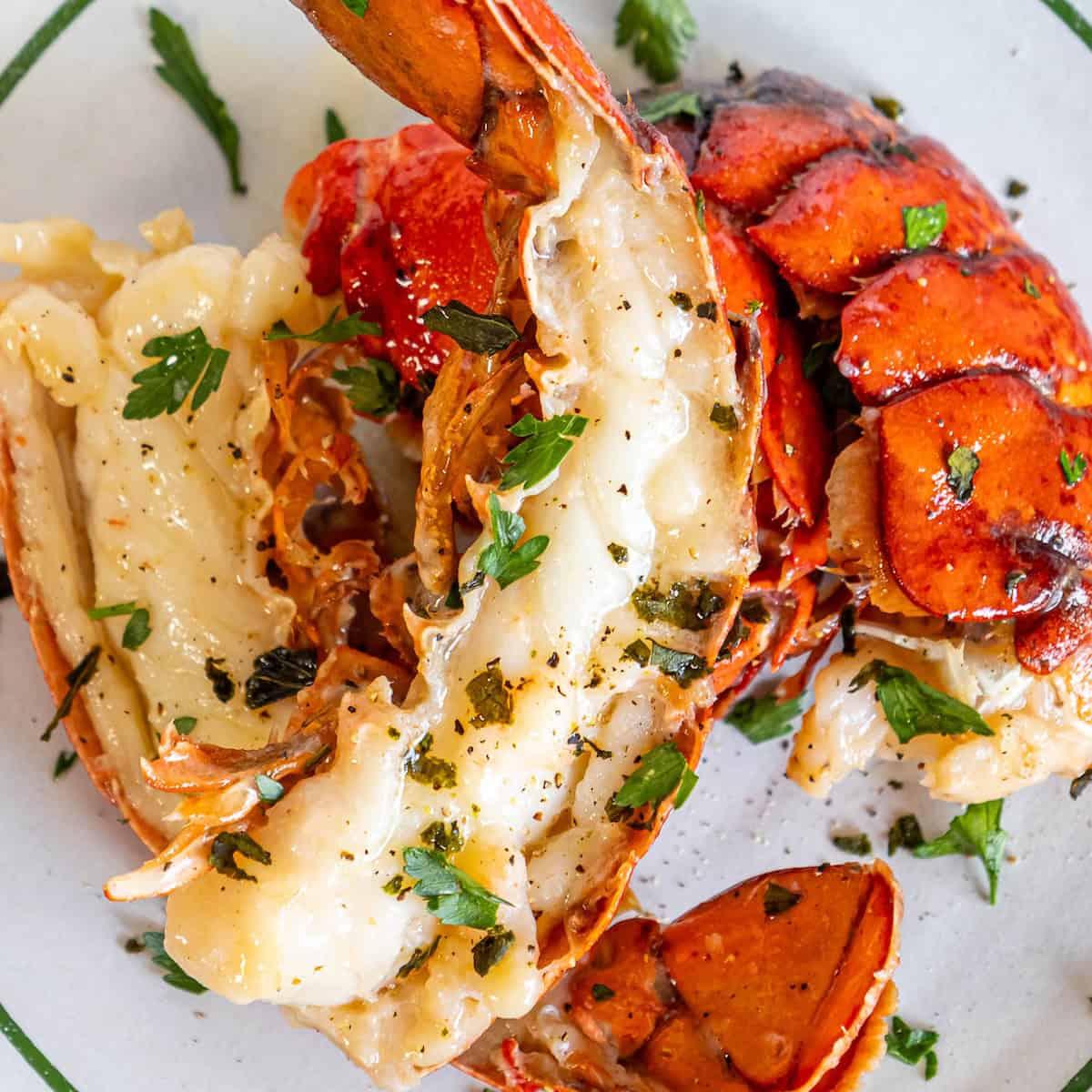 Butter Poached Lobster Tails