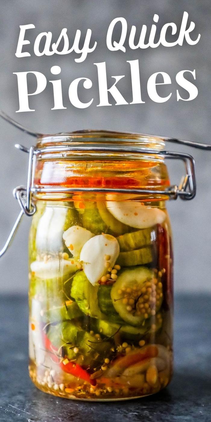picture of pickles in a jar