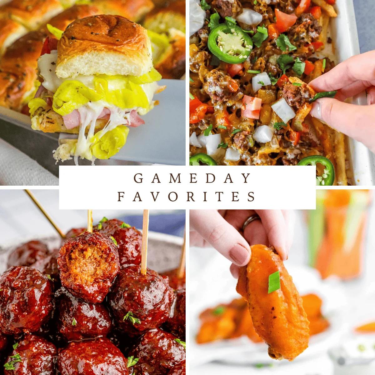 12 Delicious Foods for Gameday