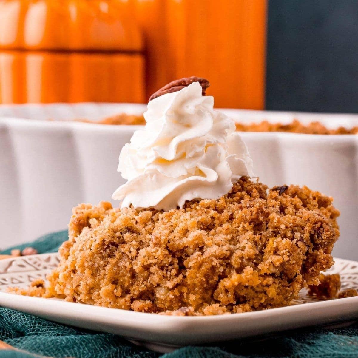 Easy Pumpkin Crisp