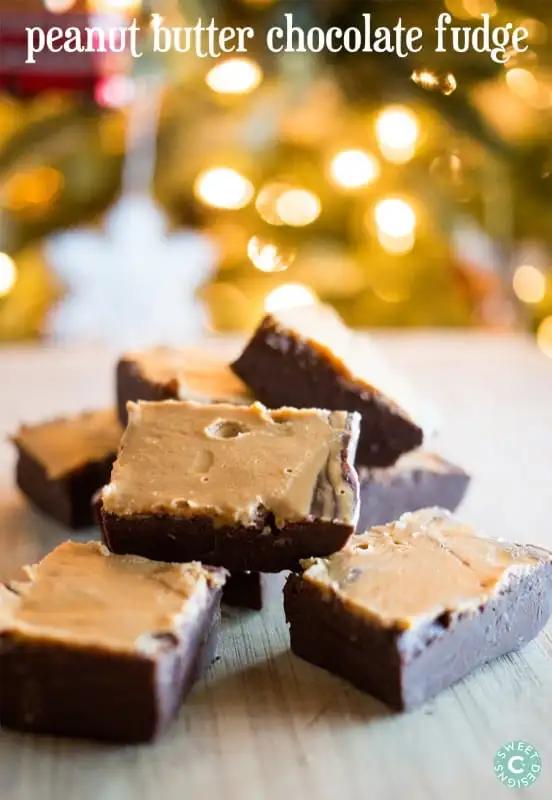 Peanut butter fudge.
