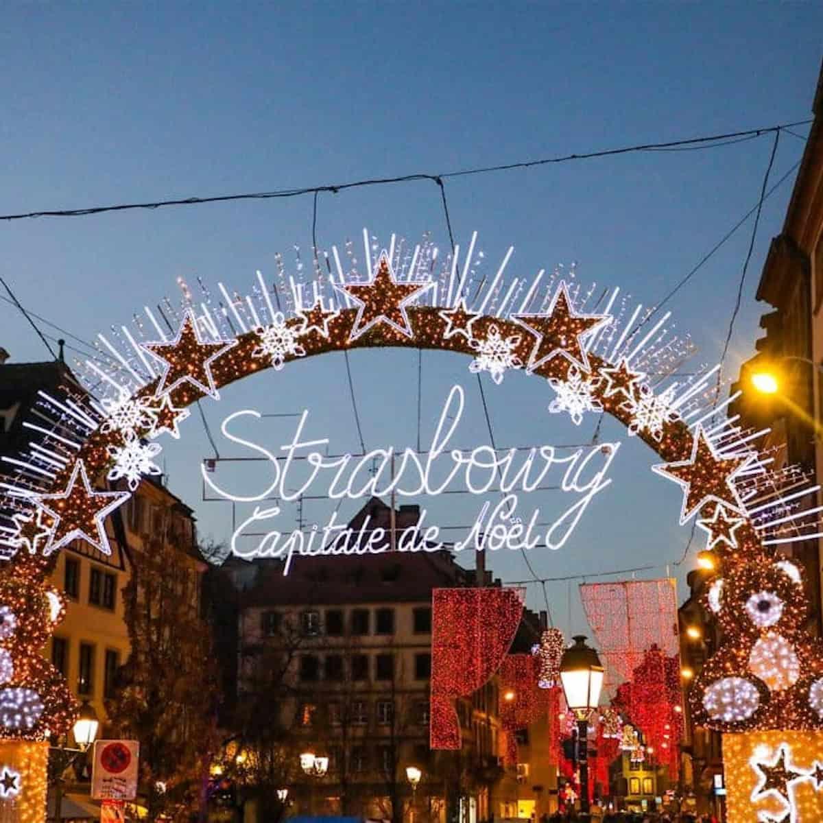 Strasbourg France Christmas Markets