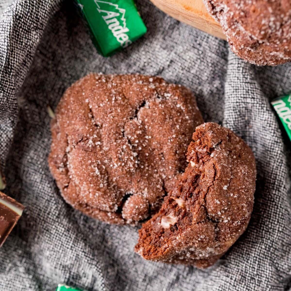 Andes Stuffed Cookies