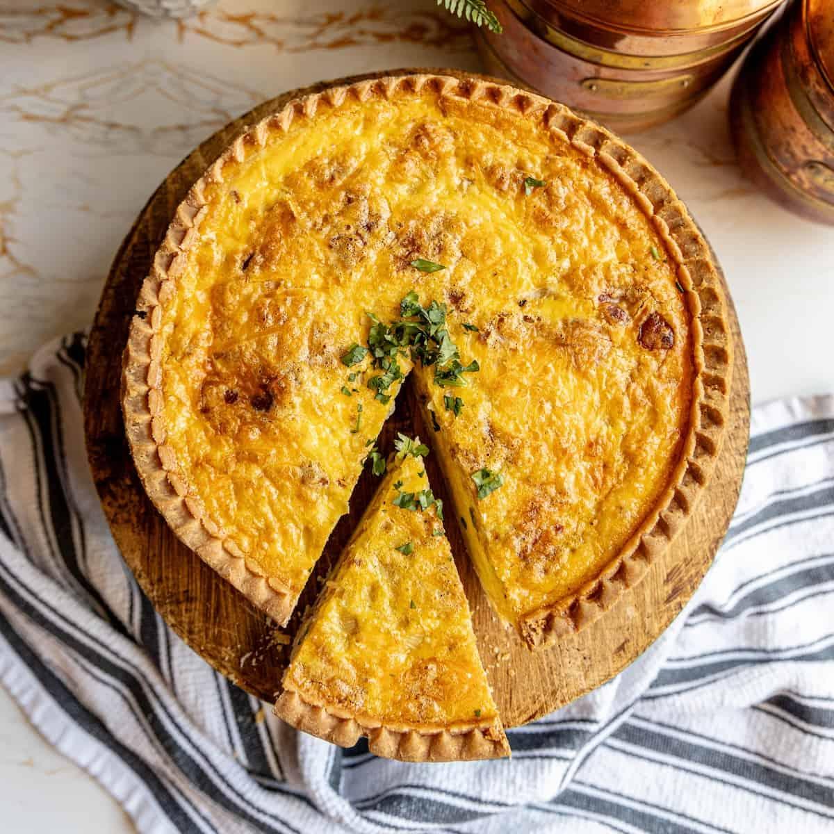 Bacon Cheese Quiche