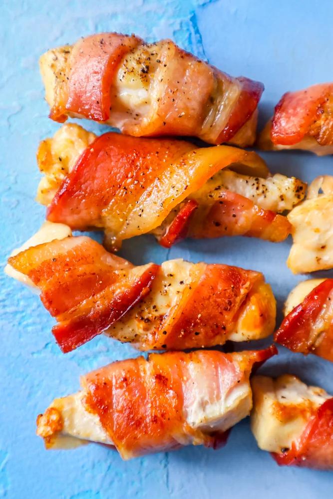 chicken wrapped in bacon
