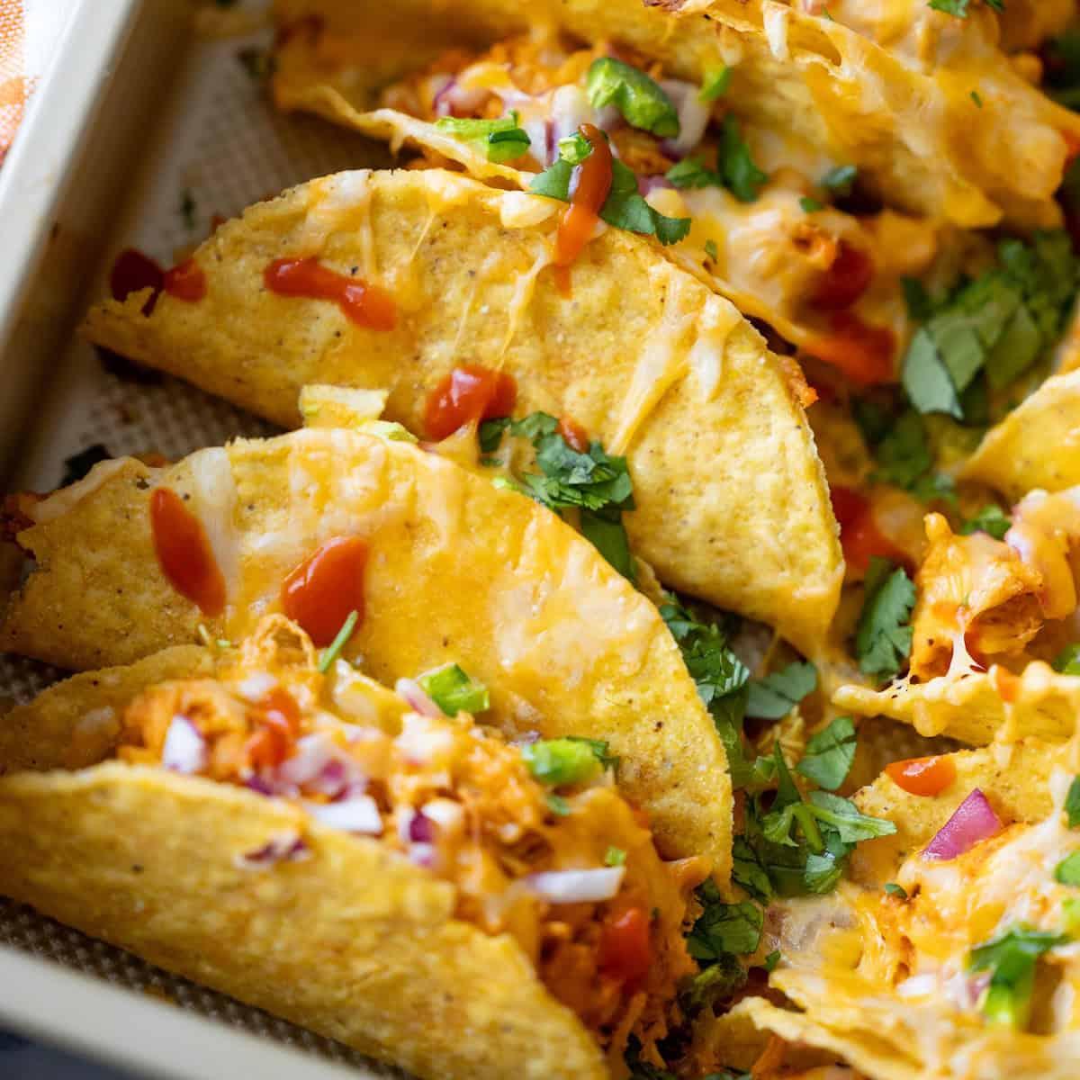 Baked Chicken Tacos