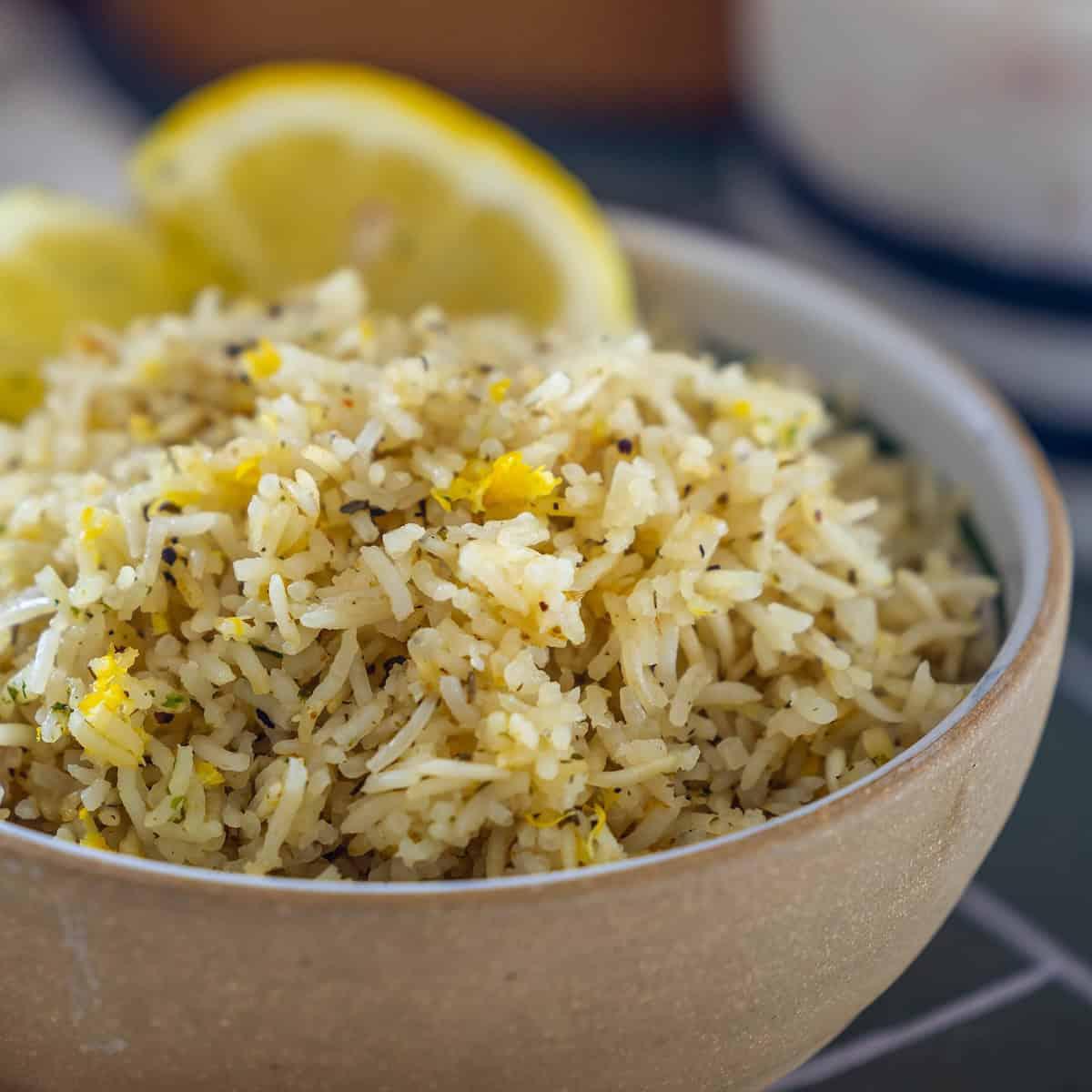 Baked Lemon Rice