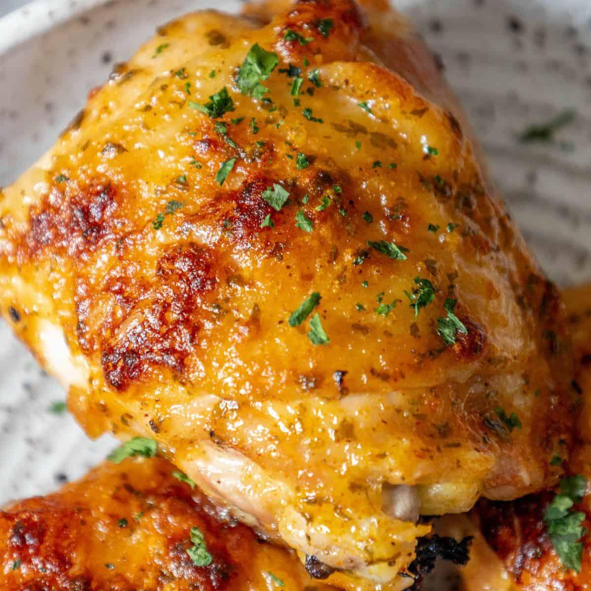 Baked Ranch Chicken Thighs