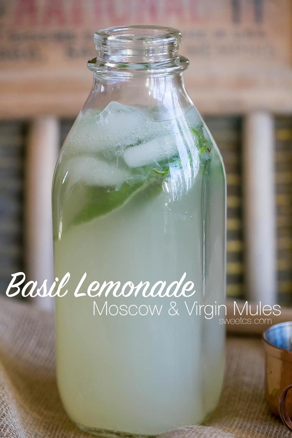 large jar with lemonade in it