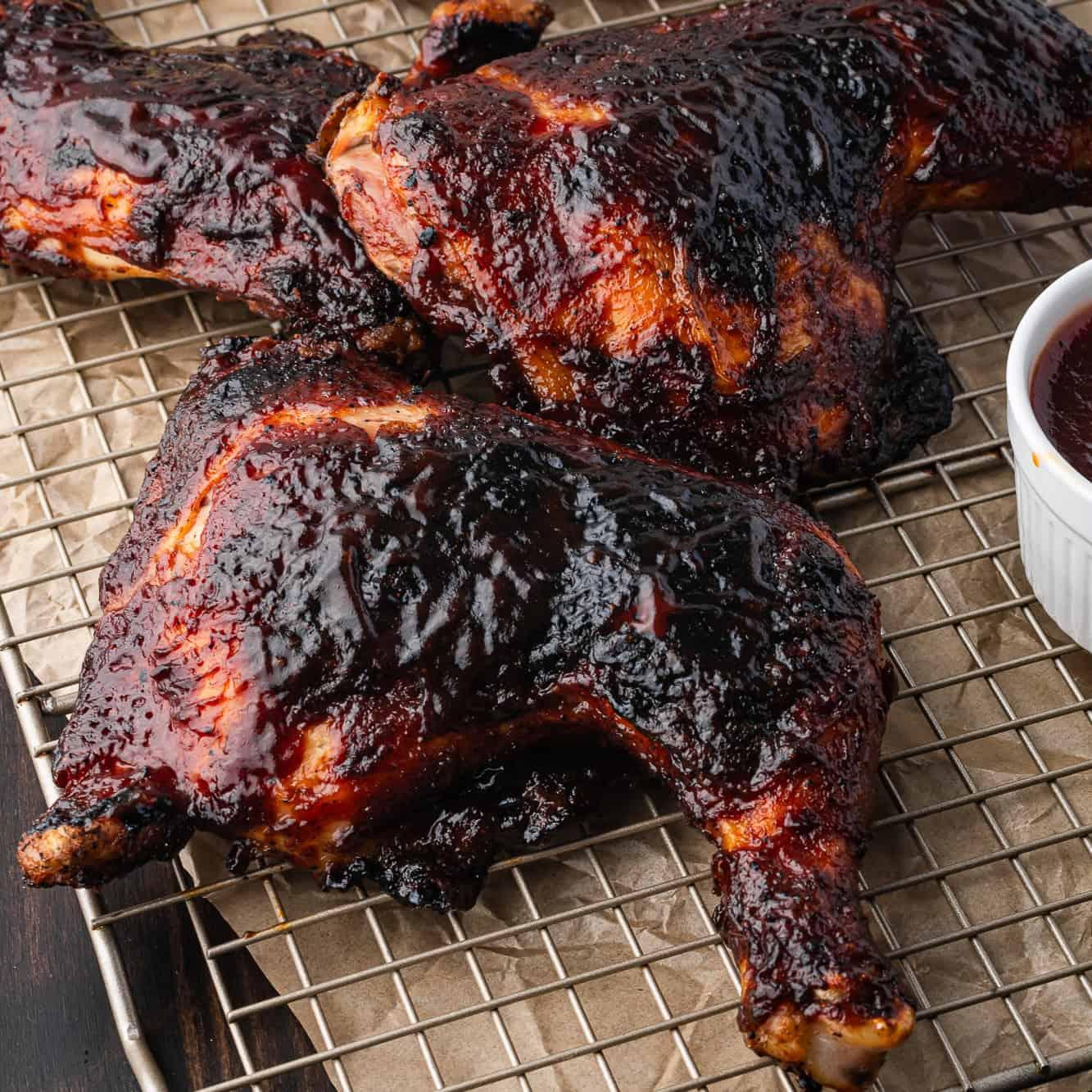 BBQ Chicken Quarters