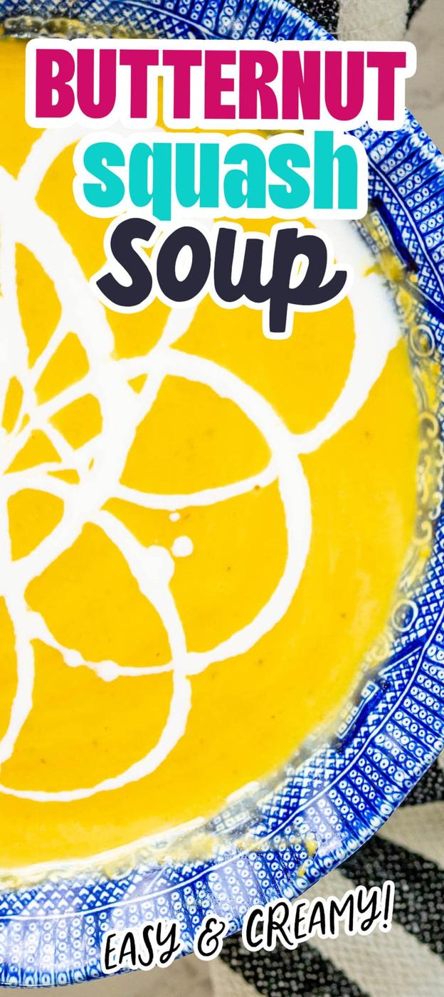yellow soup with white cream decoration