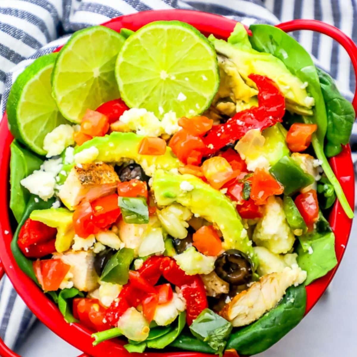 Best Easy Chicken Taco Salad