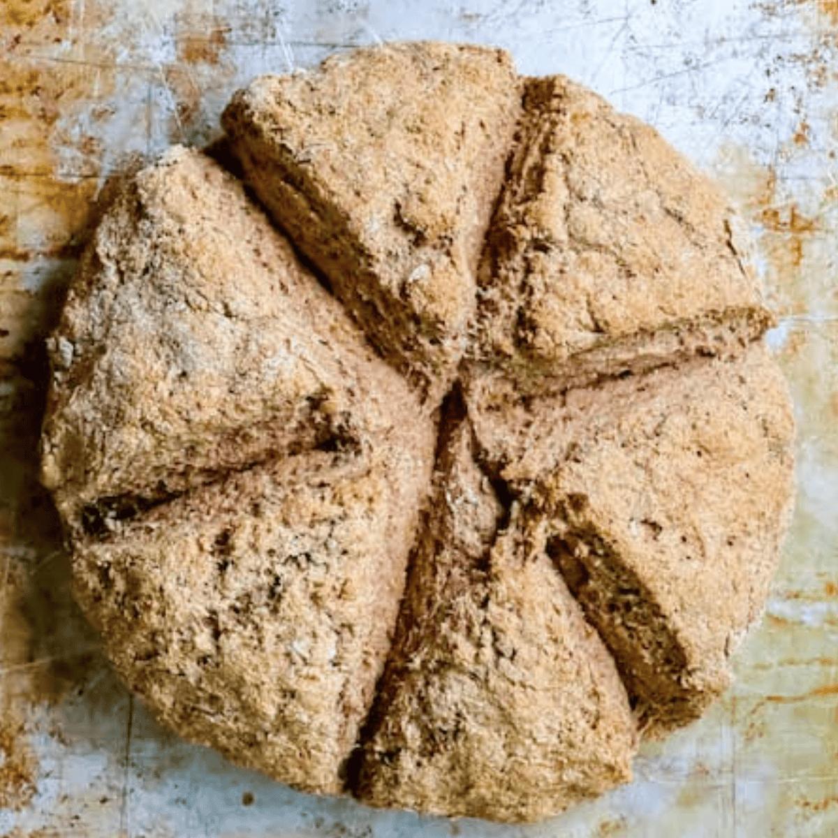 Irish Brown Soda Bread
