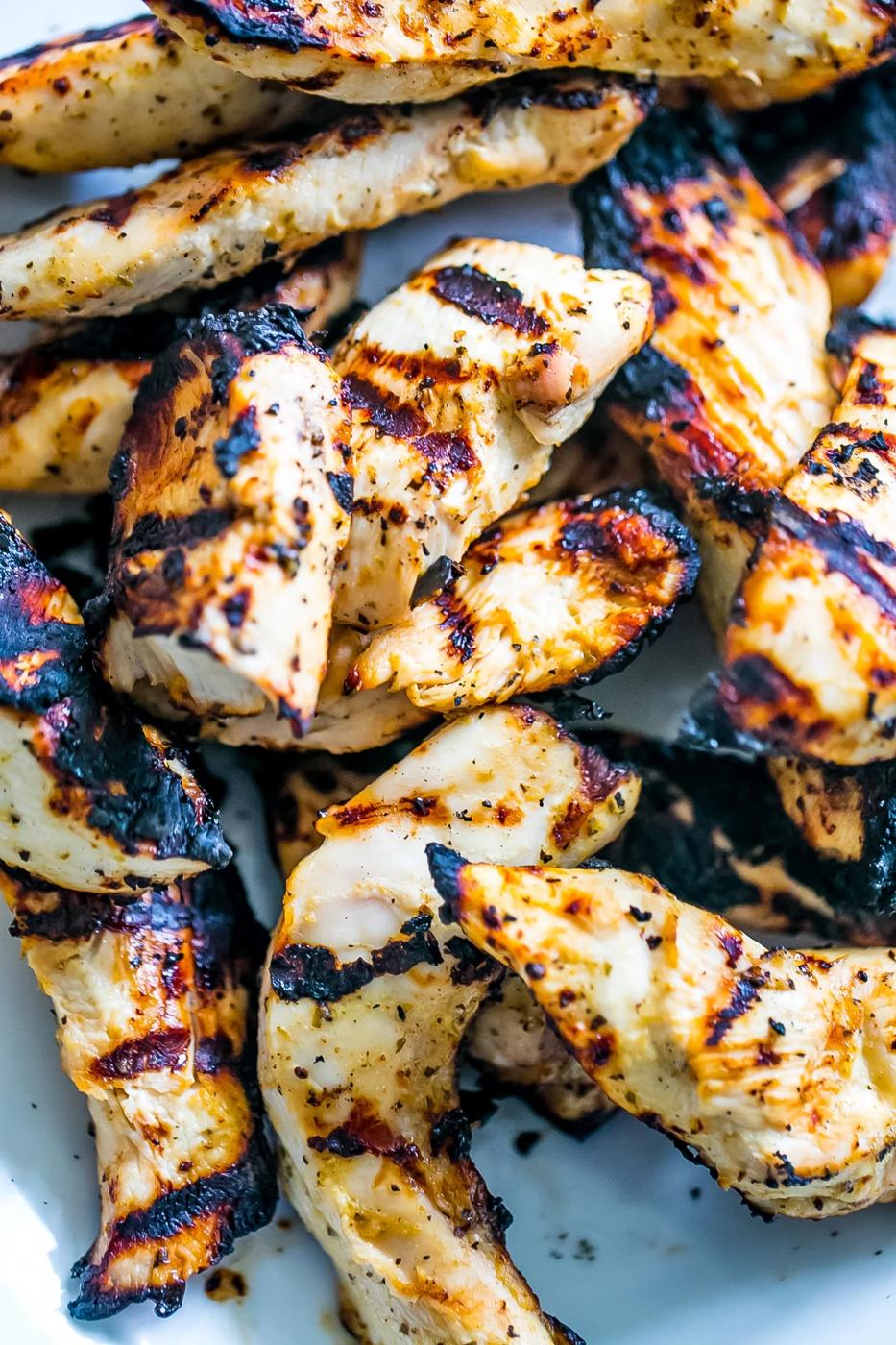 The Best Grilled Chicken Strips