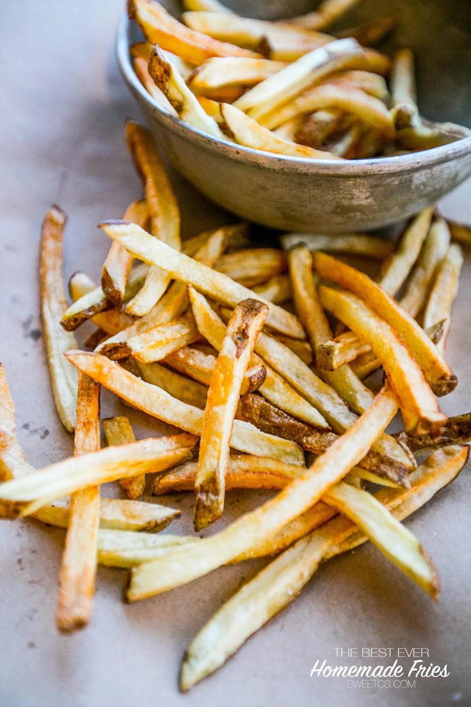 The Best Homemade French Fries (flash-fry method)