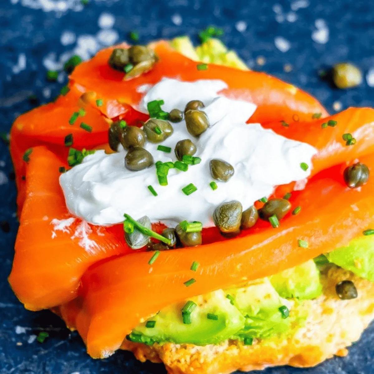 Salmon Avocado Toast Recipe