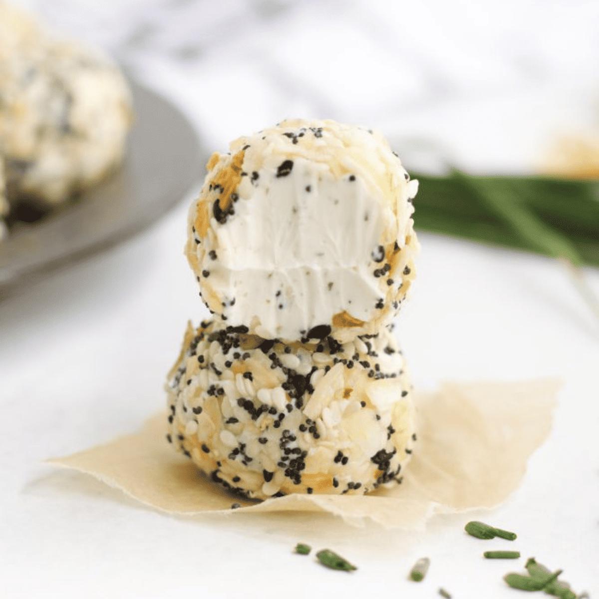 Keto Everything Bagel Fat Bomb