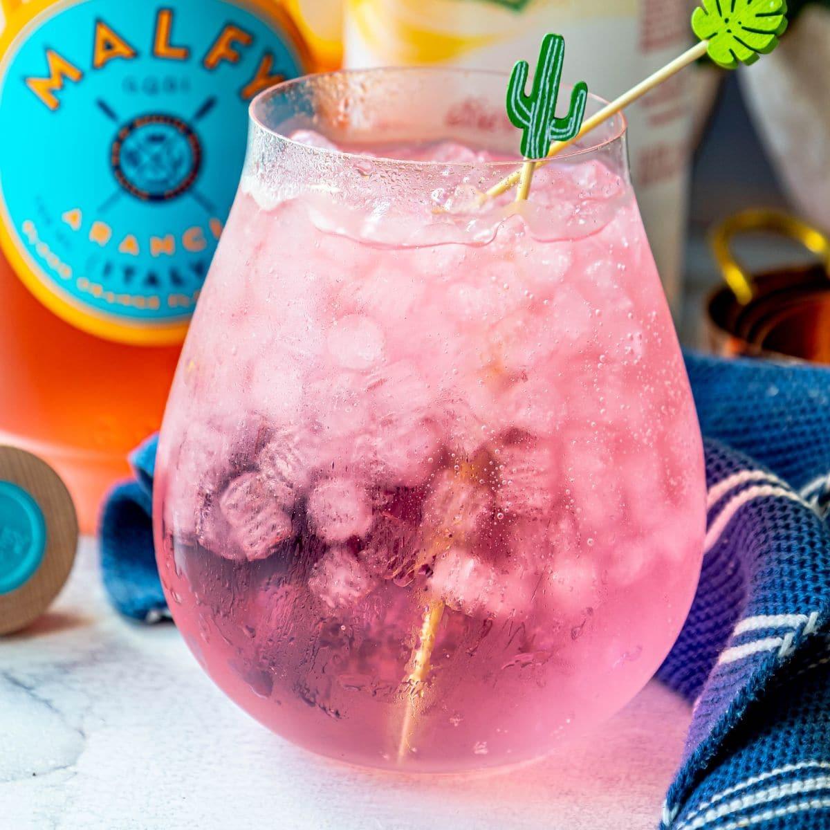 Blood Orange Gin and Tonic