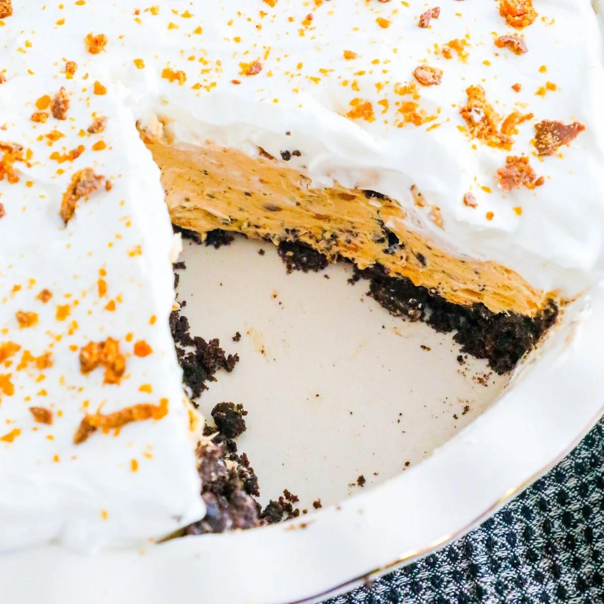 Butterfinger Pie