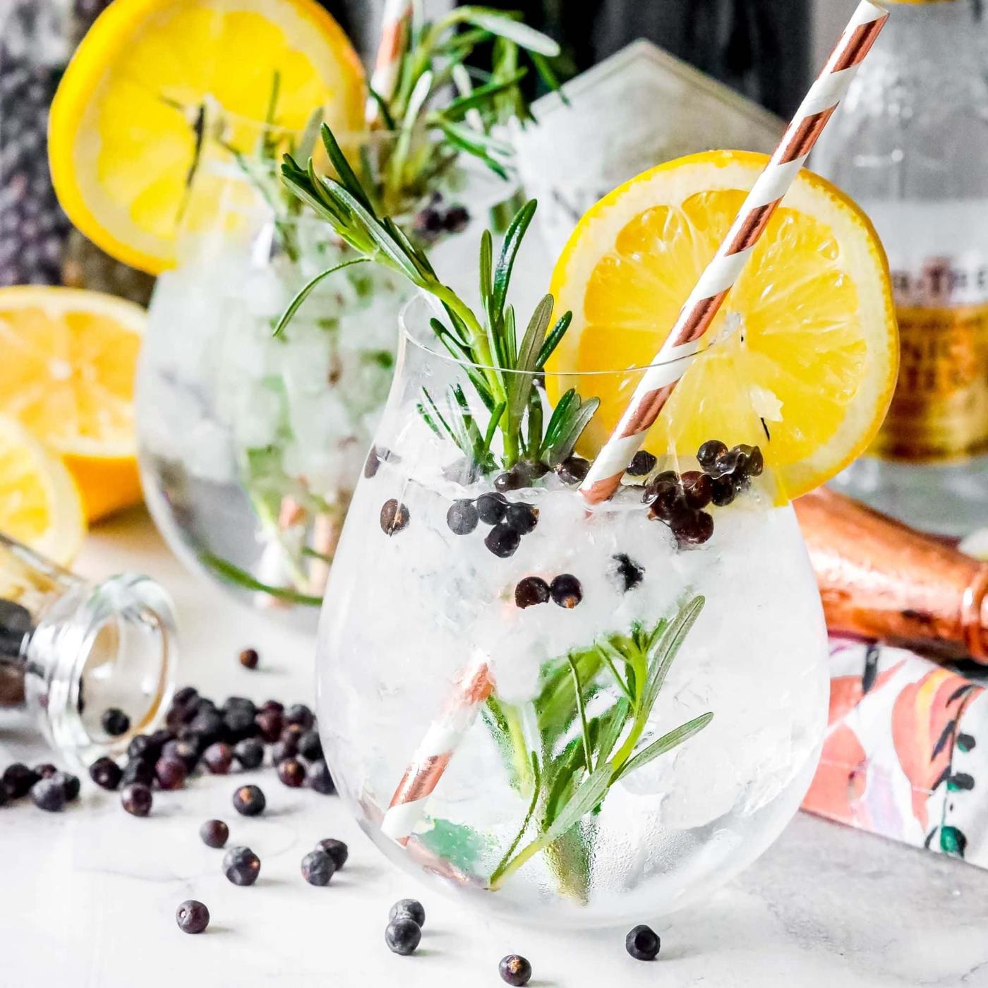 Cardamom and Juniper Gin and Tonic