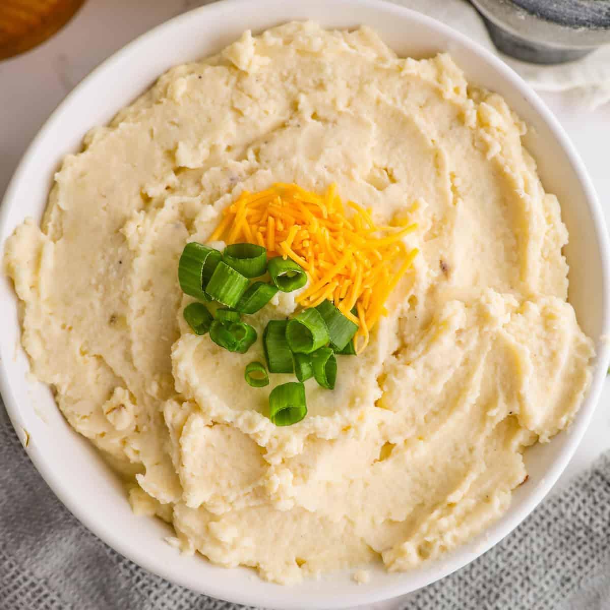 Cheesy Creamy Mashed Potatoes