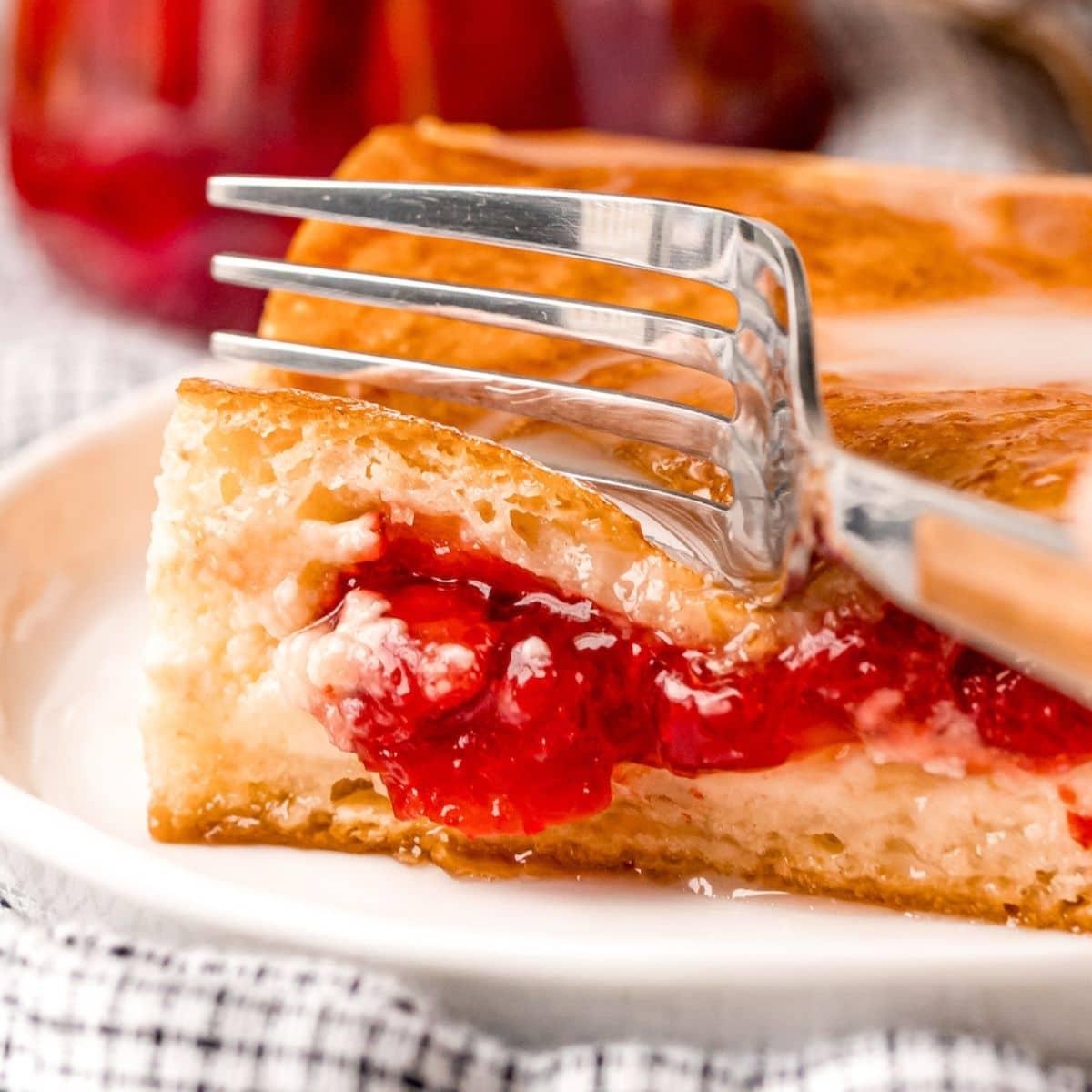 Cherry Danish Cheesecake Bars