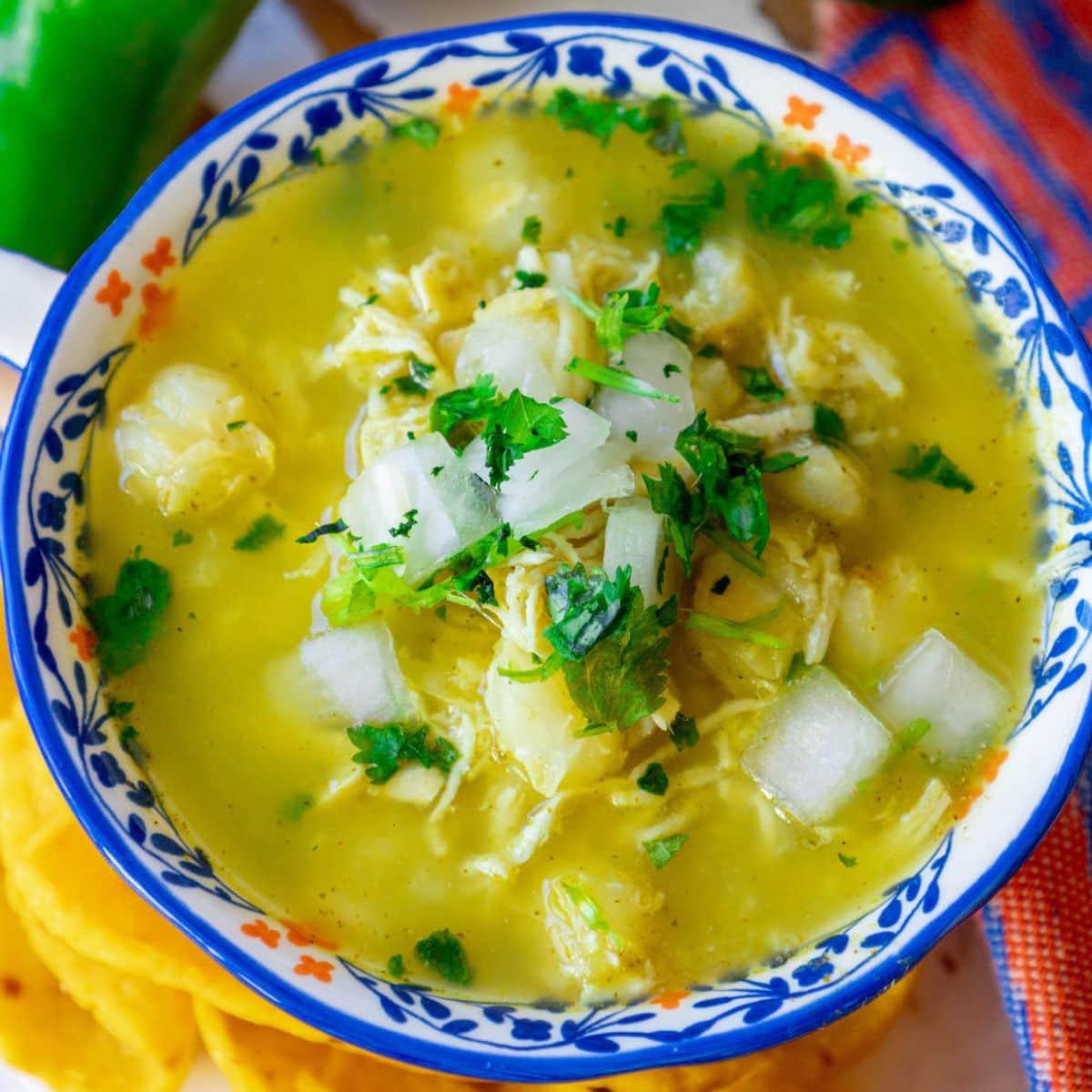 Chicken Posole Verde