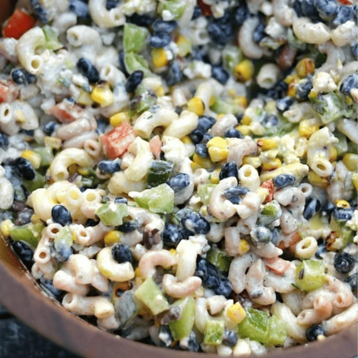 Cilantro Lime Black Bean Pasta Salad