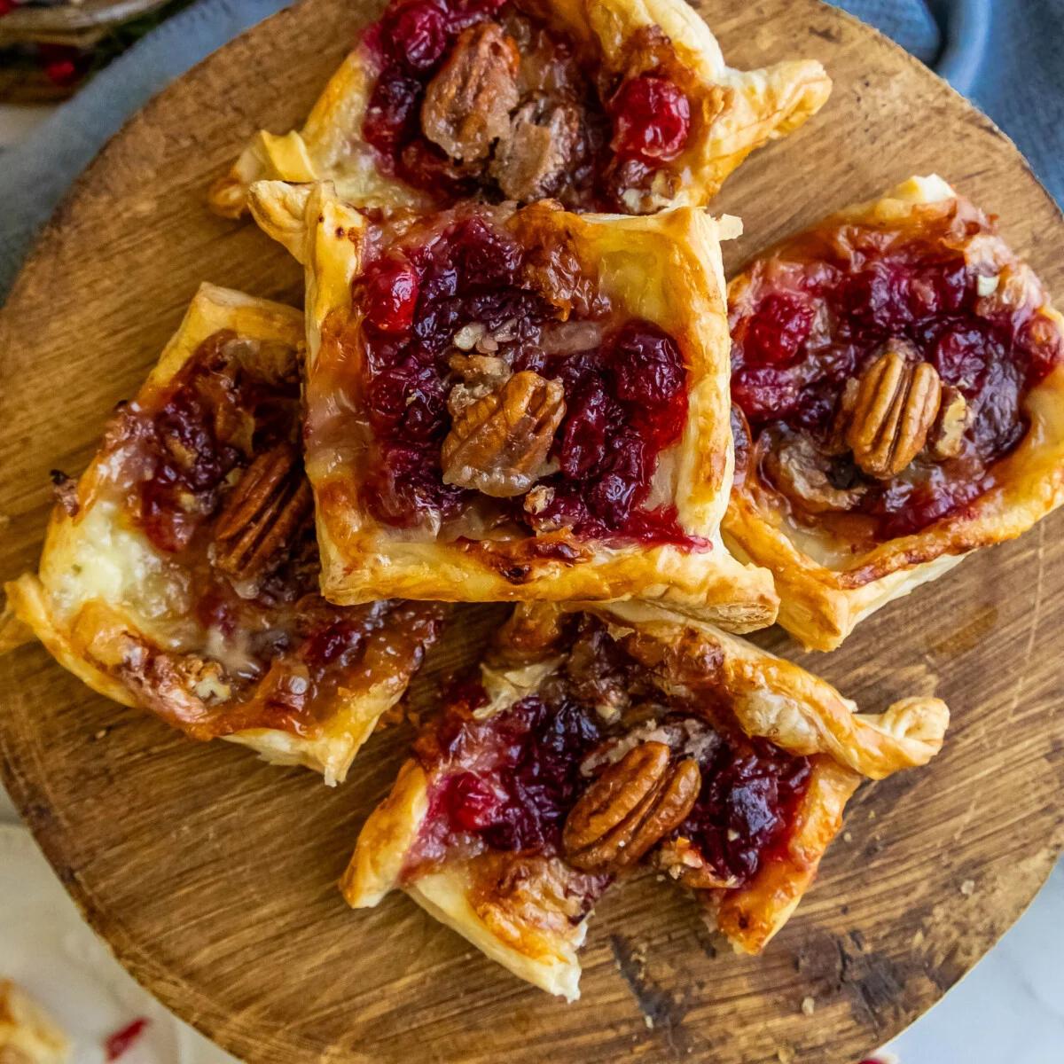 Cranberry Brie Bites