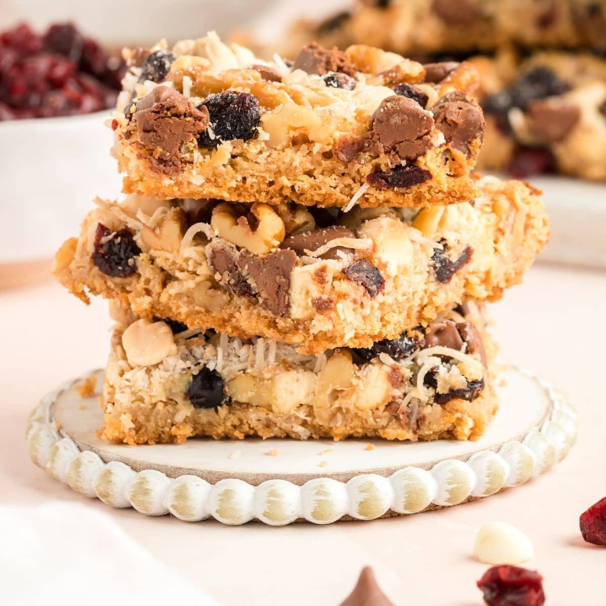 Cranberry Magic Cookie Bars