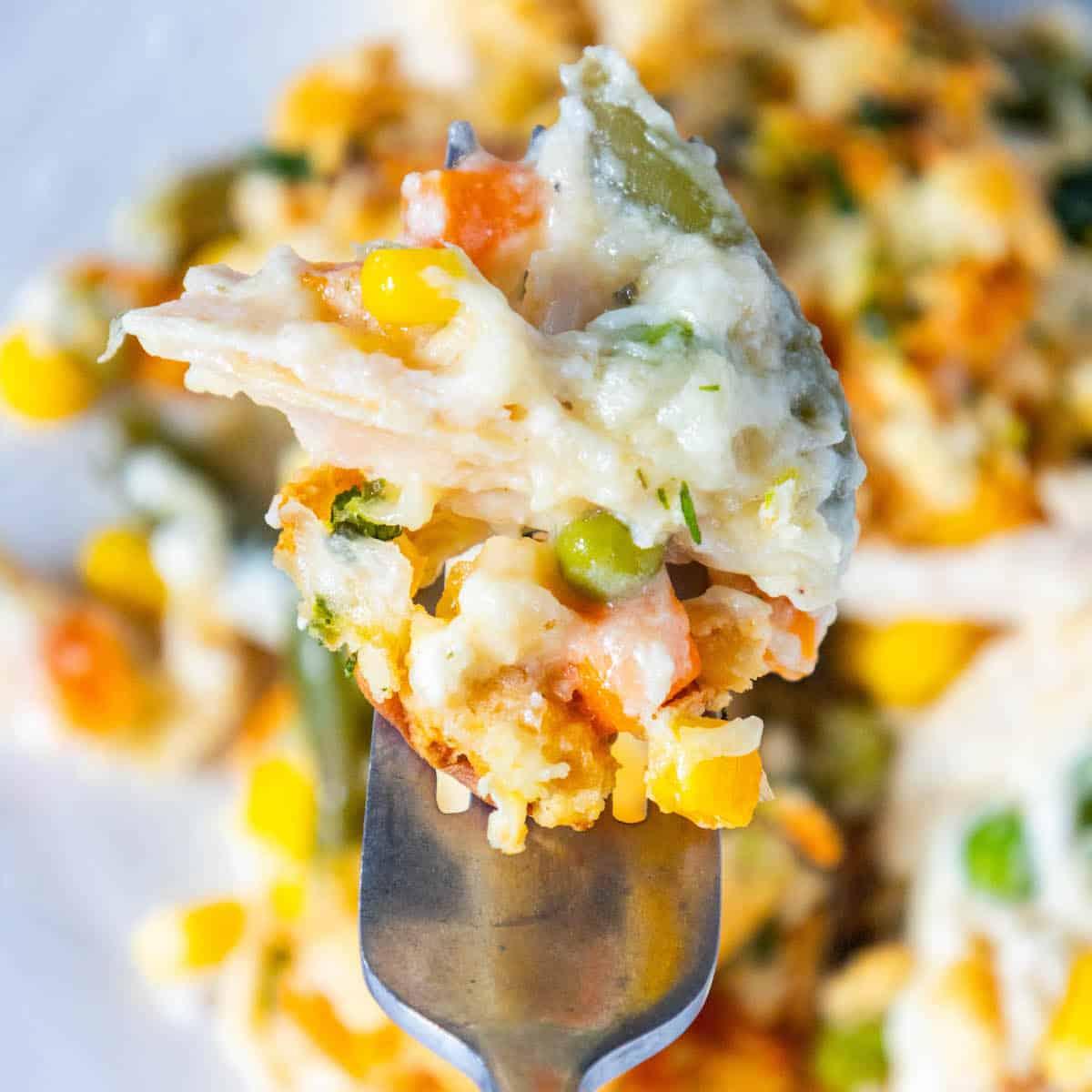 Creamy Chicken Vegetable Casserole