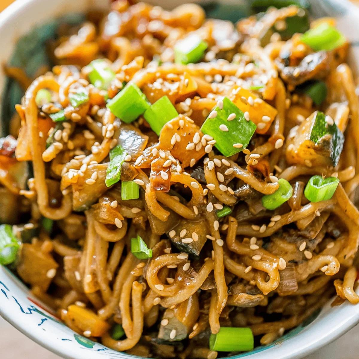 Creamy Tahini Noodles