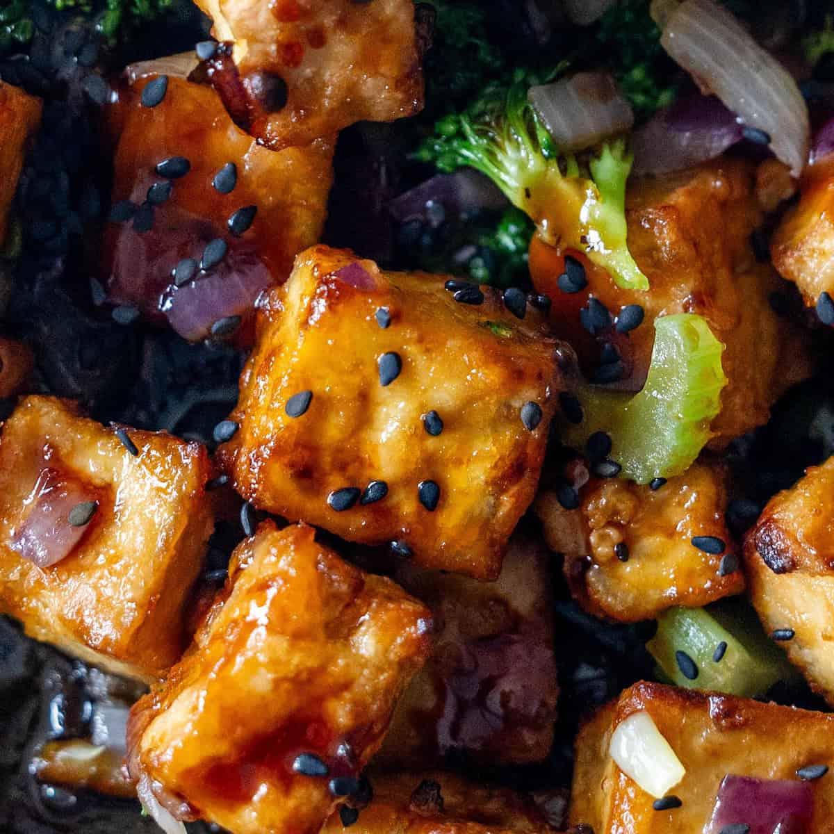 Crispy Tofu Stir Fry