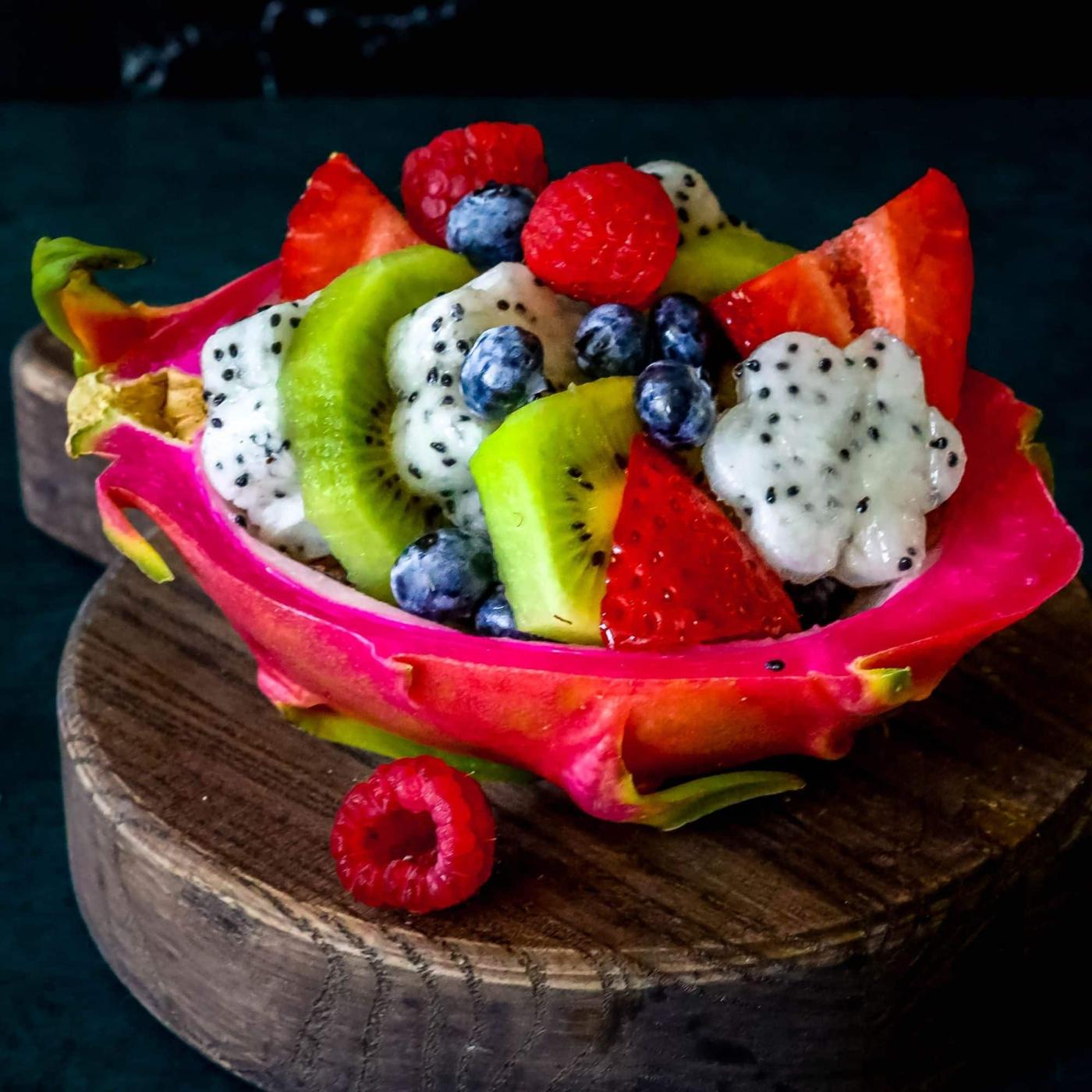 Dragon Fruit Salad