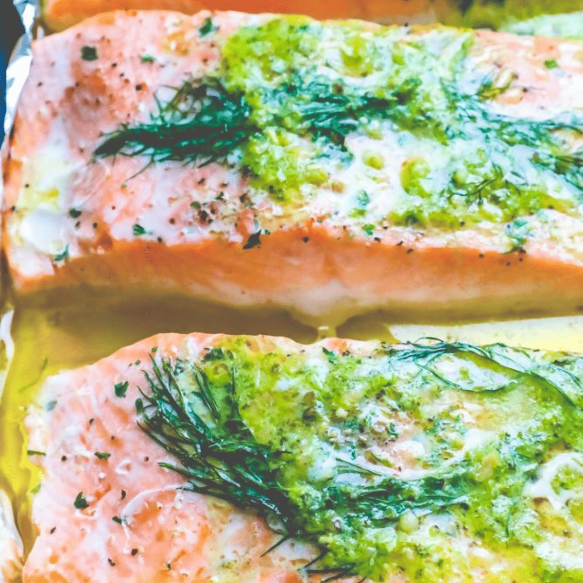 Easy Baked Salmon Milanese
