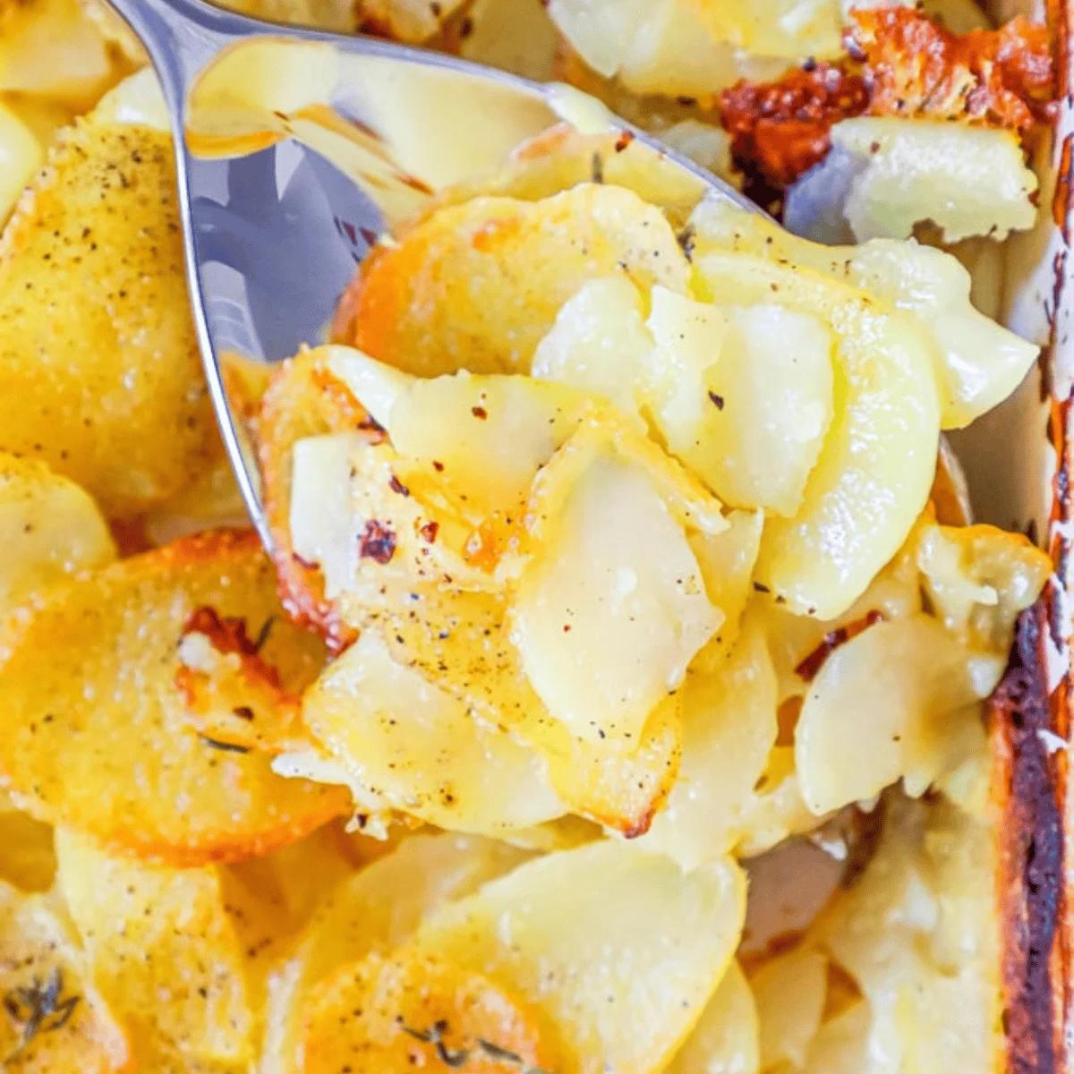 Easy Cheesy Scalloped Potatoes