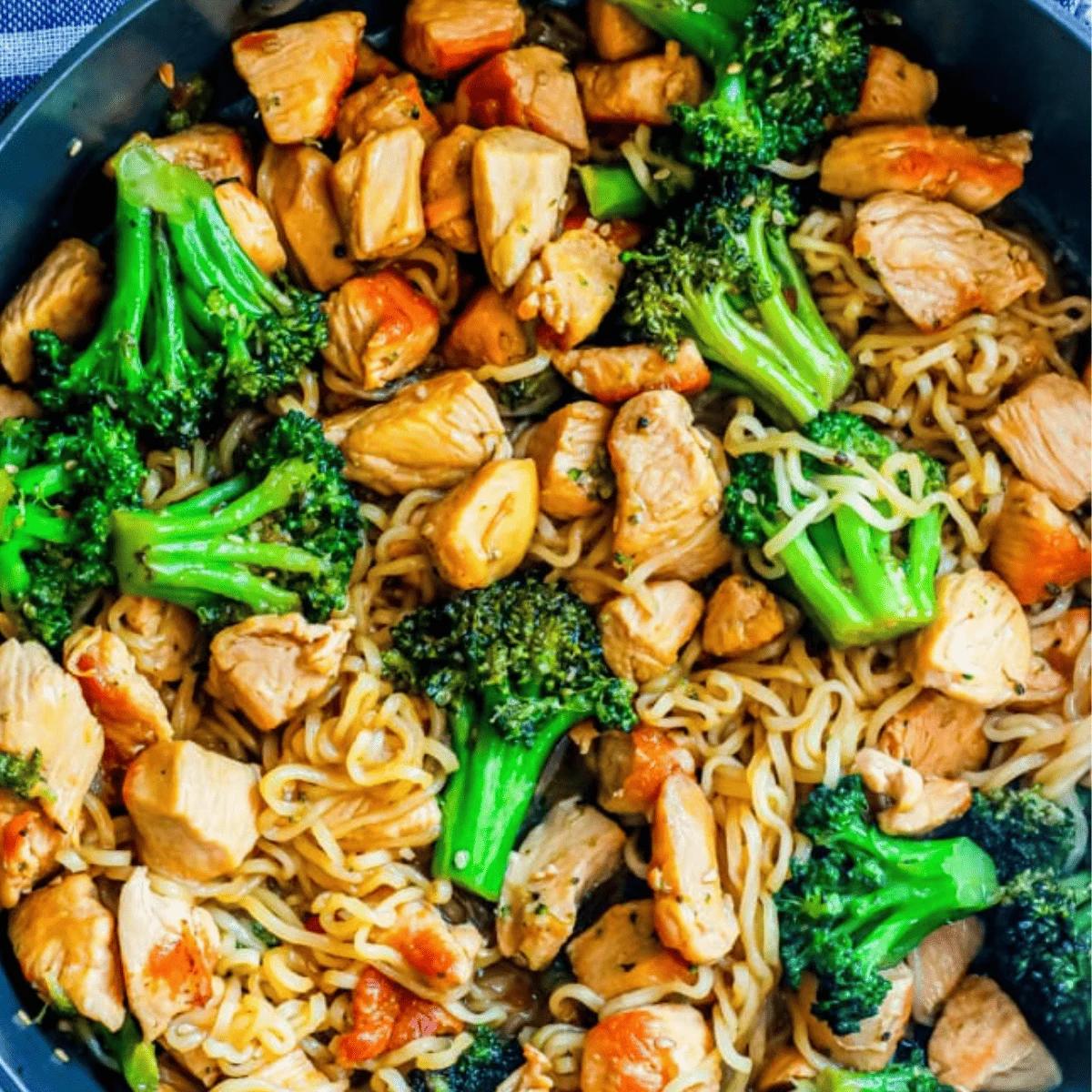 Easy Chicken Teriyaki Noodles