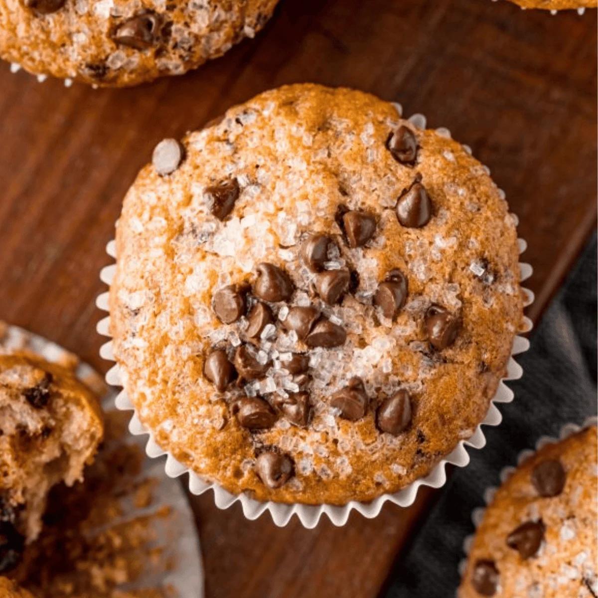 Easy Chocolate Chip Muffins