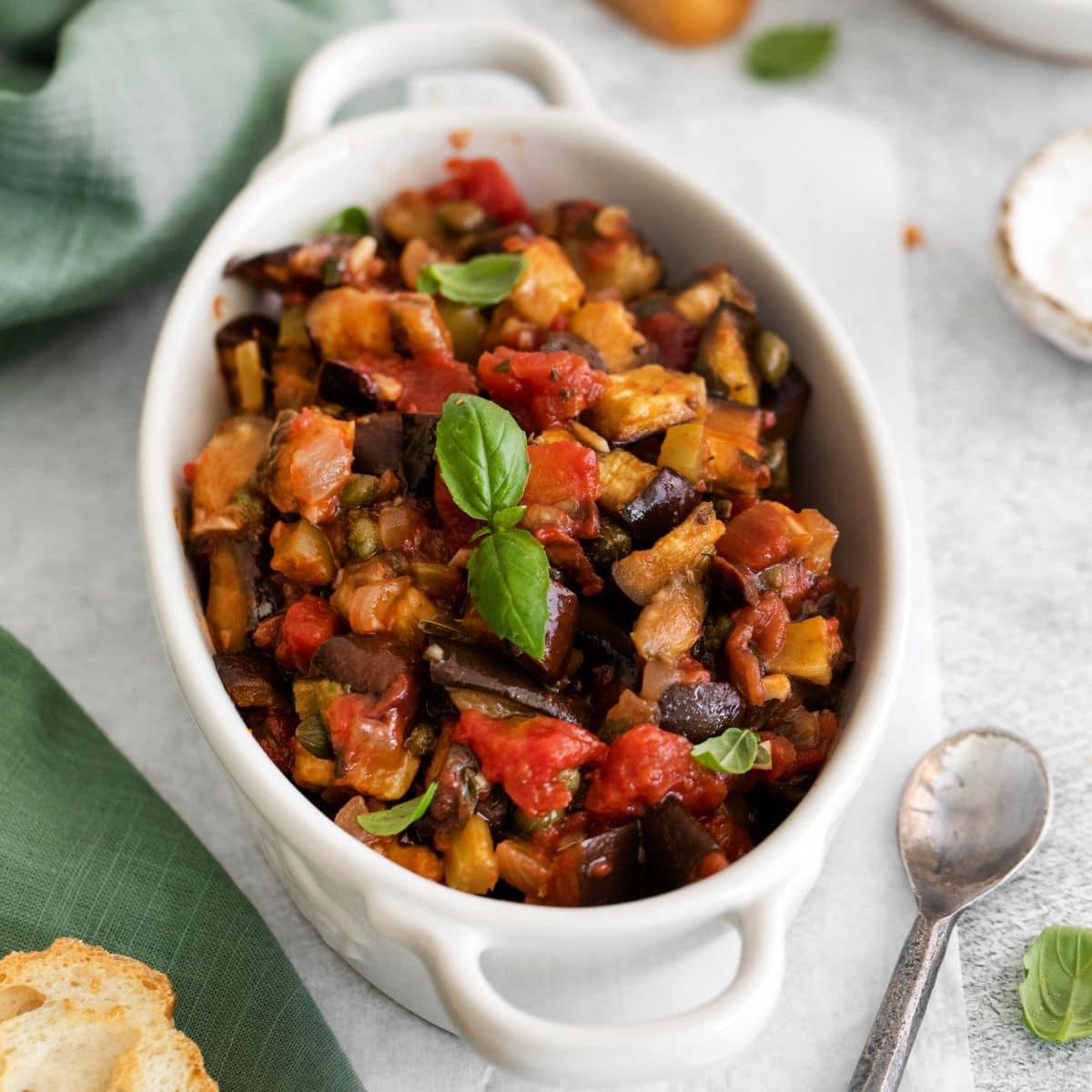 Easy Eggplant Caponata