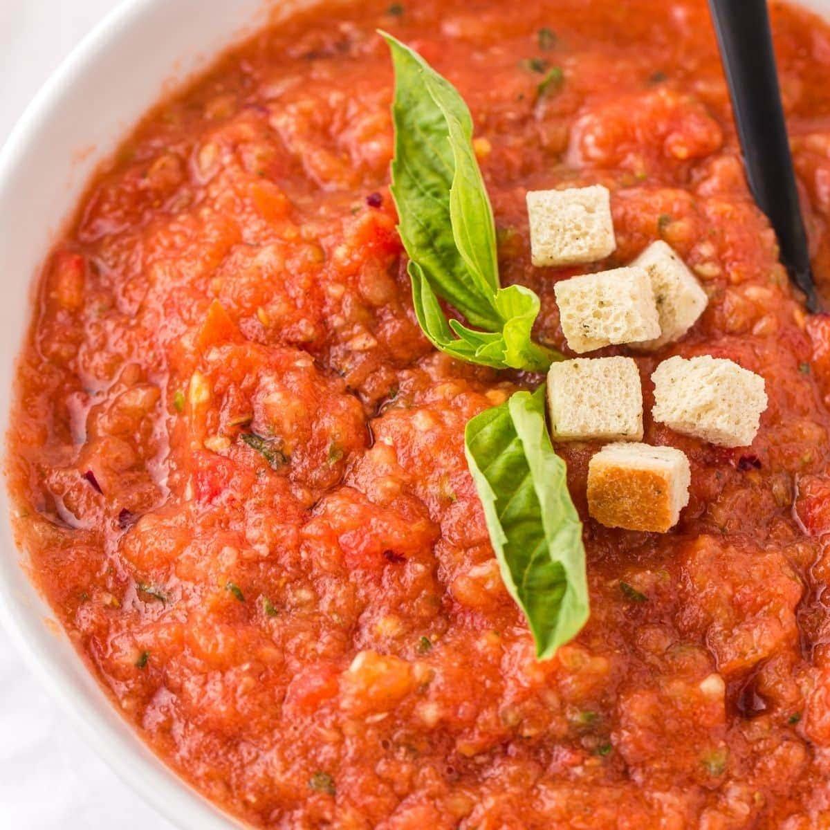 Easy Gazpacho Soup Recipe