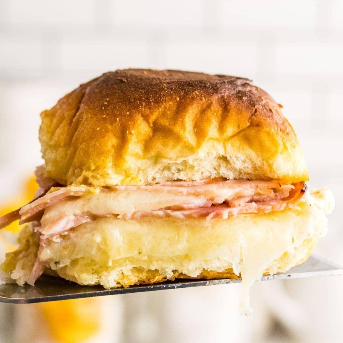 Easy Ham and Cheese Sliders Recipe