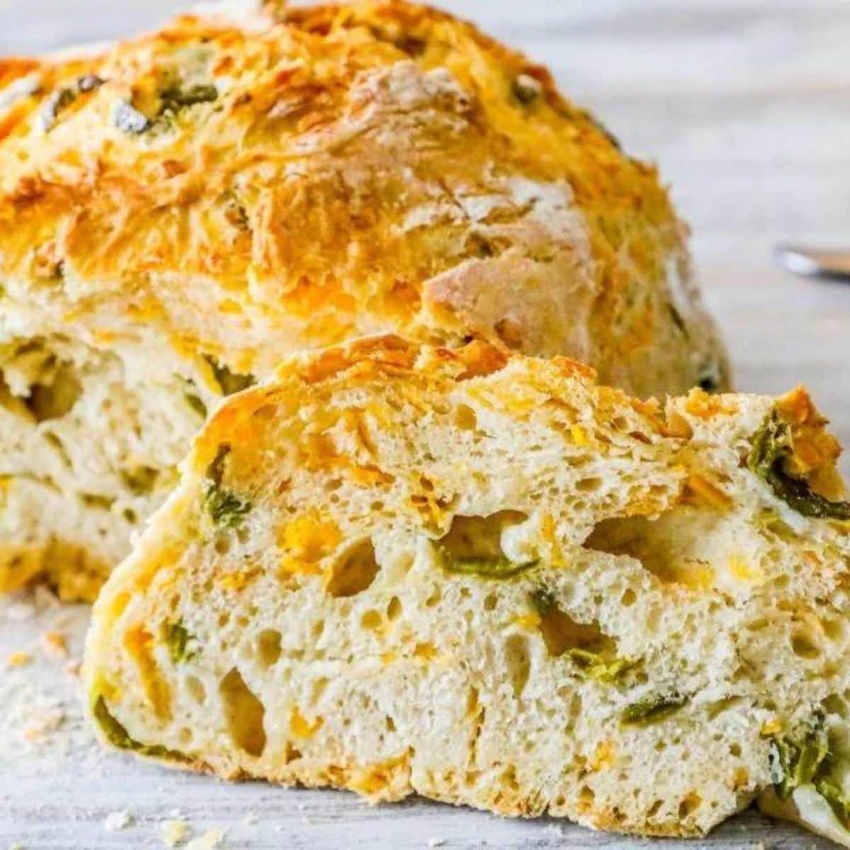 Easy Jalapeño Cheddar Bread