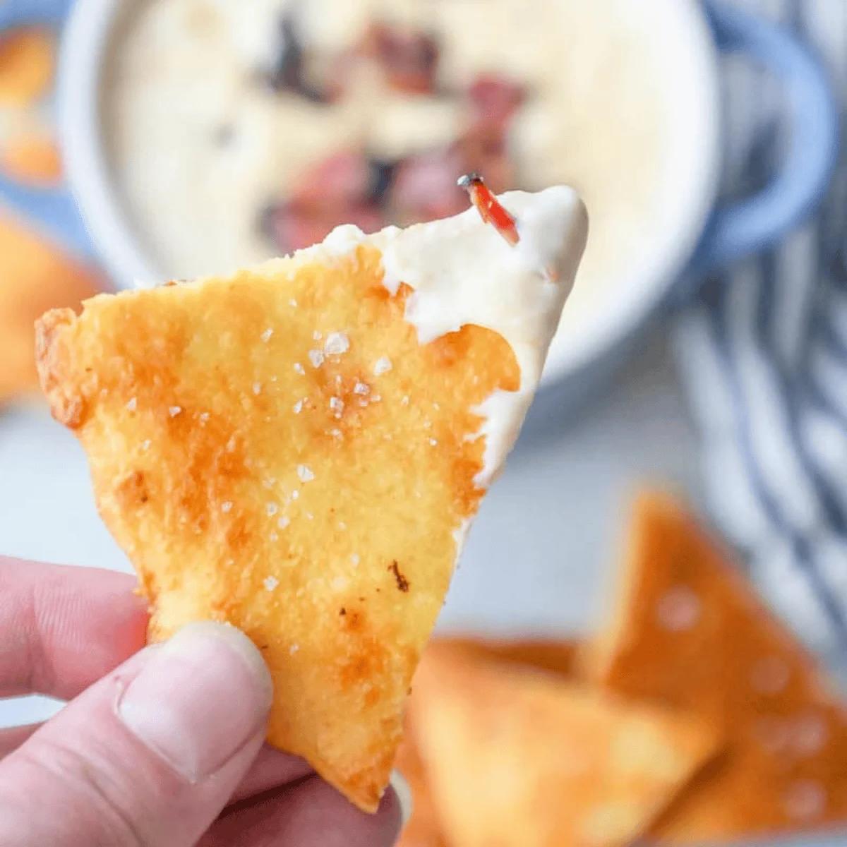 Easy Keto Friendly Tortilla Chips