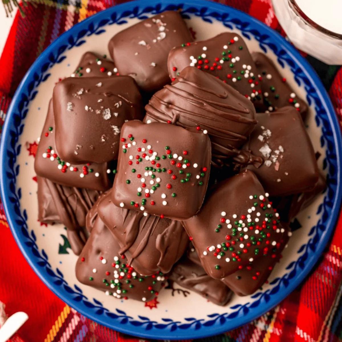 Easy Millionaire Shortbread Bites Recipe