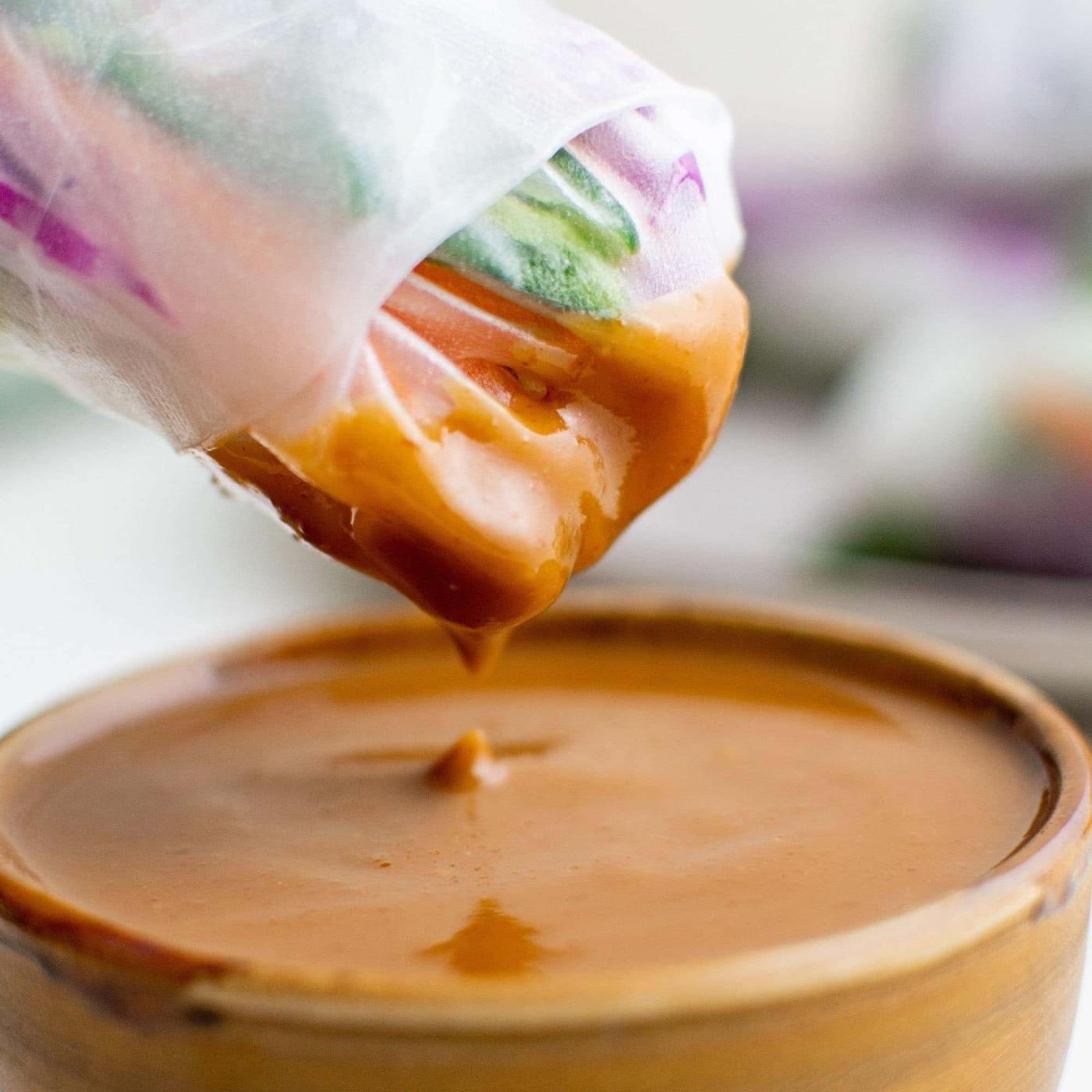 Easy Peanut Dipping Sauce