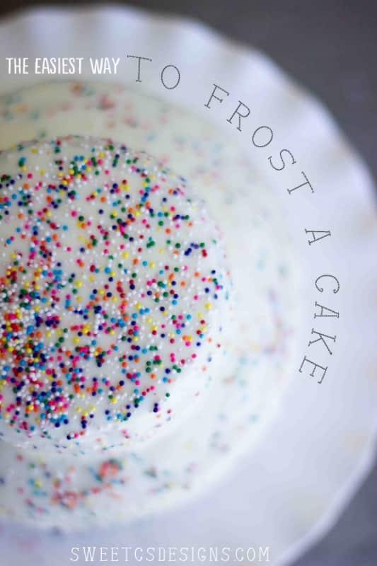 Easy Poured Frosting