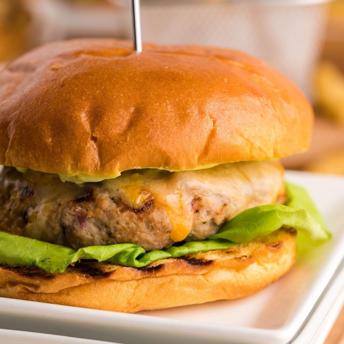 Easy Ranch Turkey Burgers