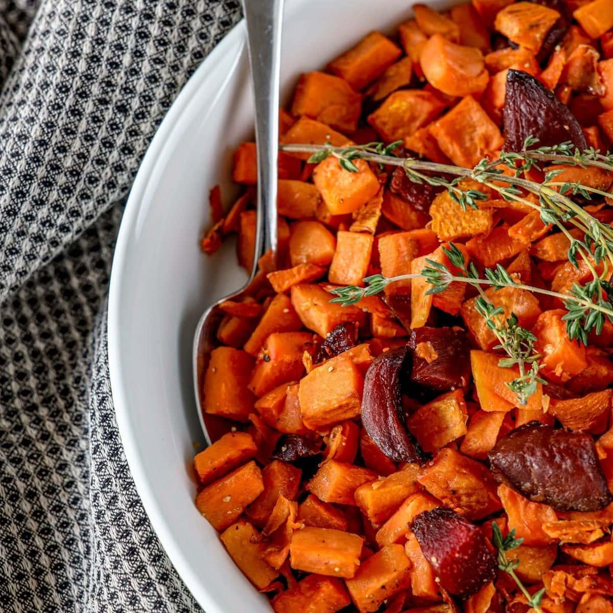 Easy Roasted Beets and Sweets