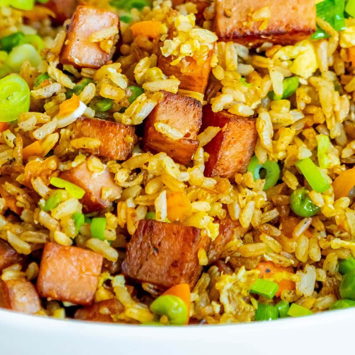 Easy Spam Fried Rice