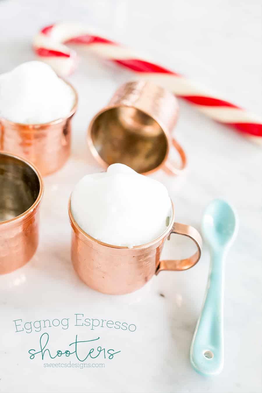 Eggnog Espresso Shooters